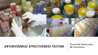 Antimicrobial Effectiveness Testing Pharmaceutical Microbiology Manual [upl. by Egiedan]