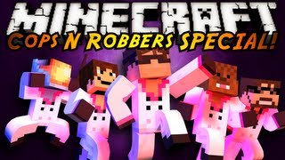 Minecraft MiniGame  COPS N ROBBERS Klüb IcE Edition [upl. by Ivens]