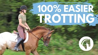 How to Post Trot On a Horse EASY STEPBYSTEP GUIDE [upl. by Audris]