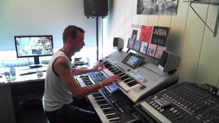 Radetzky March Johann Strauss Performed On Yamaha Tyros 4 By Rico [upl. by Elisha]