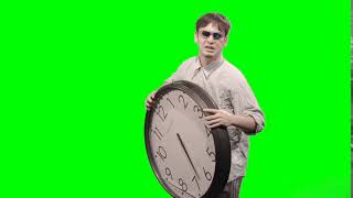 violently shakes clock quotIts time to stopquot walks off  Filthy Frank  Green Screen [upl. by Lanette]