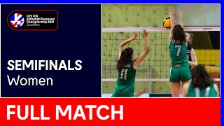 Russia vs Bulgaria  CEV U16 Volleyball European Championship 2021  Women Semifinals [upl. by Talmud345]