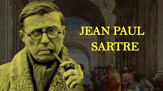 Greatest Philosophers In History  Jean Paul Sartre [upl. by Lapo]