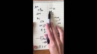 NoteTaking Practice Video [upl. by Bashemath586]