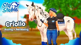 NEW 😱 Criollo Horses in StarStable SSO [upl. by Rosie]