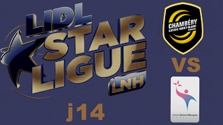 Chambéry VS Cesson Rennes Handball LIDL STARLIGUE j14 [upl. by Vinson]