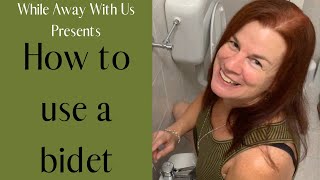 How to use a bidet [upl. by Enylodnewg]