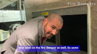 Fire Dampers  Inspection Testing and Maintenance [upl. by Mozart682]