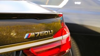 BMW M760Li 2017 Review  7 series G12 V12  Joe Achilles [upl. by Wiener]