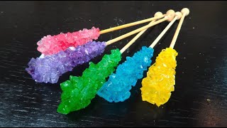 Sugar crystals heres how to make tasty canes [upl. by Ekalb]