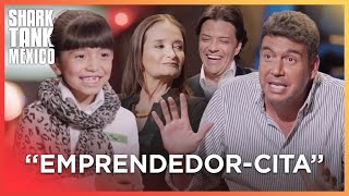 ¡La emprendedora más joven del programa 🤯  Shark Tank Mexico [upl. by Nosae]