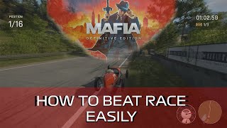 Mafia Definitive Edition  HOW TO BEAT RACE EASILY  TUTORIAL [upl. by Latyrc102]