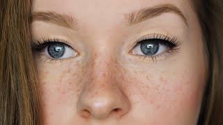 HOW TO FAKE FRECKLES  Easy amp Natural [upl. by Ahteral150]