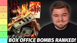 Box Office Bombs Ranked TIER LIST [upl. by Moffitt]