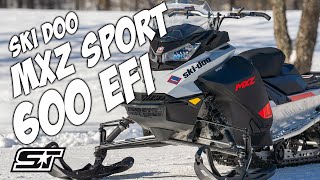 2021 Ski Doo MXZ 600 Sport FULL Snowmobile Review [upl. by Norean]