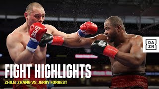 HIGHLIGHTS  Zhilei Zhang vs Jerry Forrest [upl. by Niel]