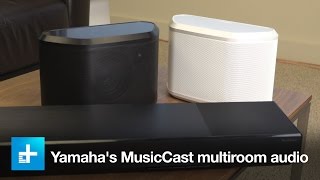 Yamahas MusicCast multiroom audio  Hands on review [upl. by Naibaf504]