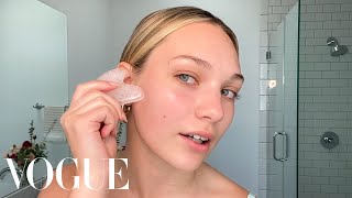 Maddie Zieglers Guide to Colorful Eye Makeup  Beauty Secrets  Vogue [upl. by Dagna]