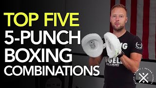 5 MUST KNOW Punch Combinations in Boxing [upl. by Ain]