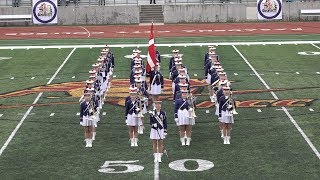 Helsingør Pigegarde  Elsinore Girls Marching Band  2020 Pasadena Bandfest [upl. by Esylle]