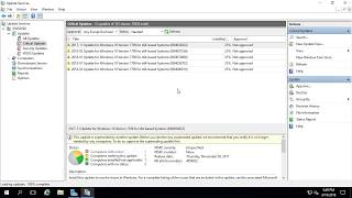 How to Approve WSUS Updates [upl. by Aliwt]