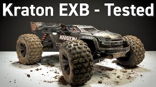 Its a BRUTE Arrma Kraton EXB  8S Honey Badger Basher [upl. by Mishaan]