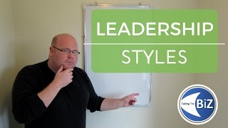 A level Business Revision  Leadership Styles [upl. by Yrekaz]