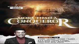 MORE THAN A CONQUEROR  SUNDAY SERVICE  9TH FEBRUARY 2025 [upl. by Hacissej]