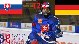 SLOVENSKO VS NEMECKO HLINKA GRETZKY CUP 2021 VYSOKÉ VÍŤAZSTVO [upl. by Aminta43]