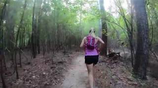 Treadmill Virtual Running 5k Trail Race in Harbison State Forest [upl. by Otcefrep]