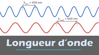 LONGUEUR DONDE  UV lumière visible et IR  Physique Chimie  lycée [upl. by Ivz]