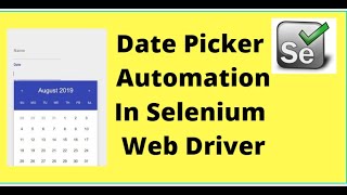 Selenium Tutorials Date Pickercalendar Automation [upl. by Enowtna146]