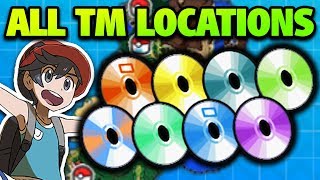 How amp Where to Get ALL TMs in Pokémon Ultra Sun and Moon – All TM Locations in Ultra Sun and Moon [upl. by Krasnoff]