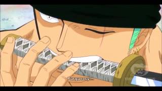 One Piece  Zoro vs Hyouzou  Rengoku  Purgatory Onigiri  Episode 566 [upl. by Areval9]