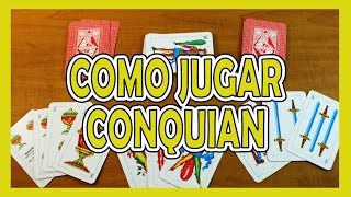 Cómo jugar conquian  10 cartas [upl. by Aubree]