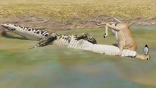 NEW Deathroll Crocodile Attacking amp More  Wild Savannah [upl. by Elagiba559]