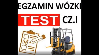 EGZAMIN WÓZEK WIDŁOWY UDT TEST CZ 1 [upl. by Loar]