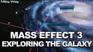 Mass Effect 3  Exploring the Galaxy Gameplay [upl. by Dora]