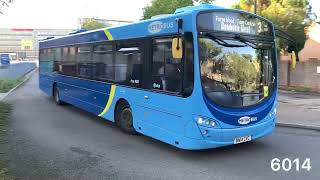 Buses At Crawley Bus Station [upl. by Cirtap]