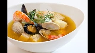 Bouillabaisse Marseillaise Rouille and Croutons [upl. by Aser]