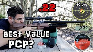 Kral Puncher Jumbo 22 Air Rifle  50 amp 100 Yard Accuracy TEST  FULL REVIEW  PCP Bottle Airgun [upl. by Aronow]