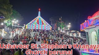 Uzhavoor St Stephens Knanaya Church Perunal [upl. by Mazlack]