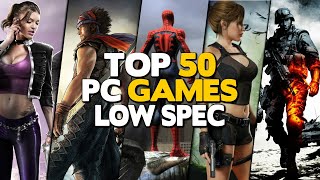 Top 50 Games for Low Spec PC 1GB RAM  2GB RAM  512 MB VRAM  Intel HD Graphics [upl. by Remoh]