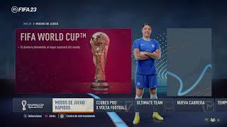 COMO JUGAR AMISTOSOS ONLINE EN FIFA 23 ✅ [upl. by Siram]