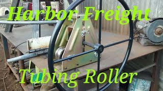 Harbor Freight tubing roller review [upl. by Countess]