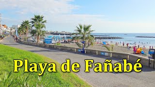 Costa Adeje Tenerife amp Fanabe Beach [upl. by Ahsilrae]