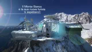 Skyway Monte Bianco  The new Mont Blanc cable car [upl. by Joycelin]