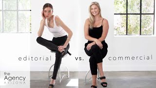 How To  Pose Like a Model  Editorial vs Commercial [upl. by Xirdnek]