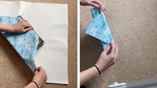 How To Wrap A Gift Without Tape [upl. by Landers]