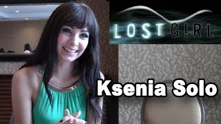 Ksenia Solo  Lost Girl Season 4 Interview [upl. by Hardwick682]